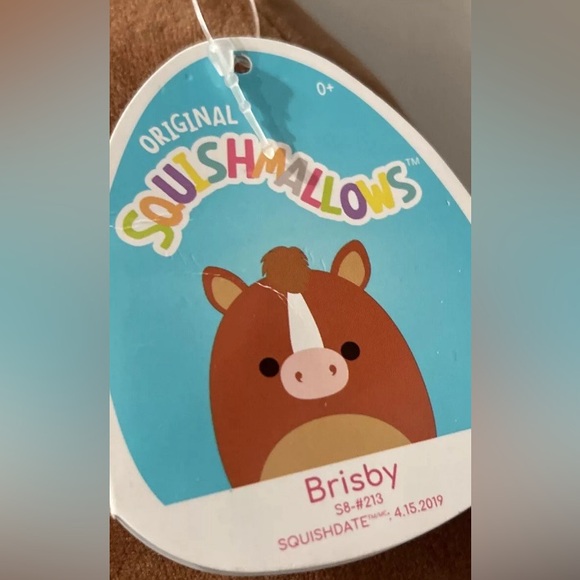 NWT 8” Brisby the Horse Squishmallow - Picture 6 of 6